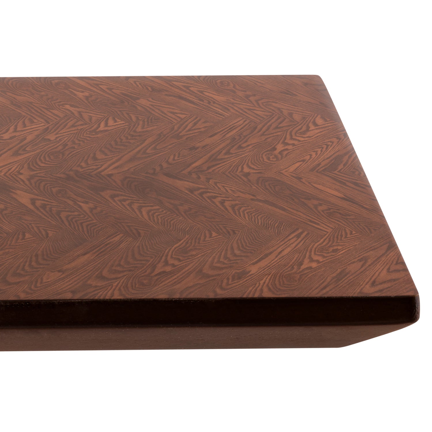 ТРАПЕЗНА МАСА RIMER MDF С ФУРНИР ОТ ЯСЕН В ЦВЯТ ОРЕХ 220x100x75Hсм.