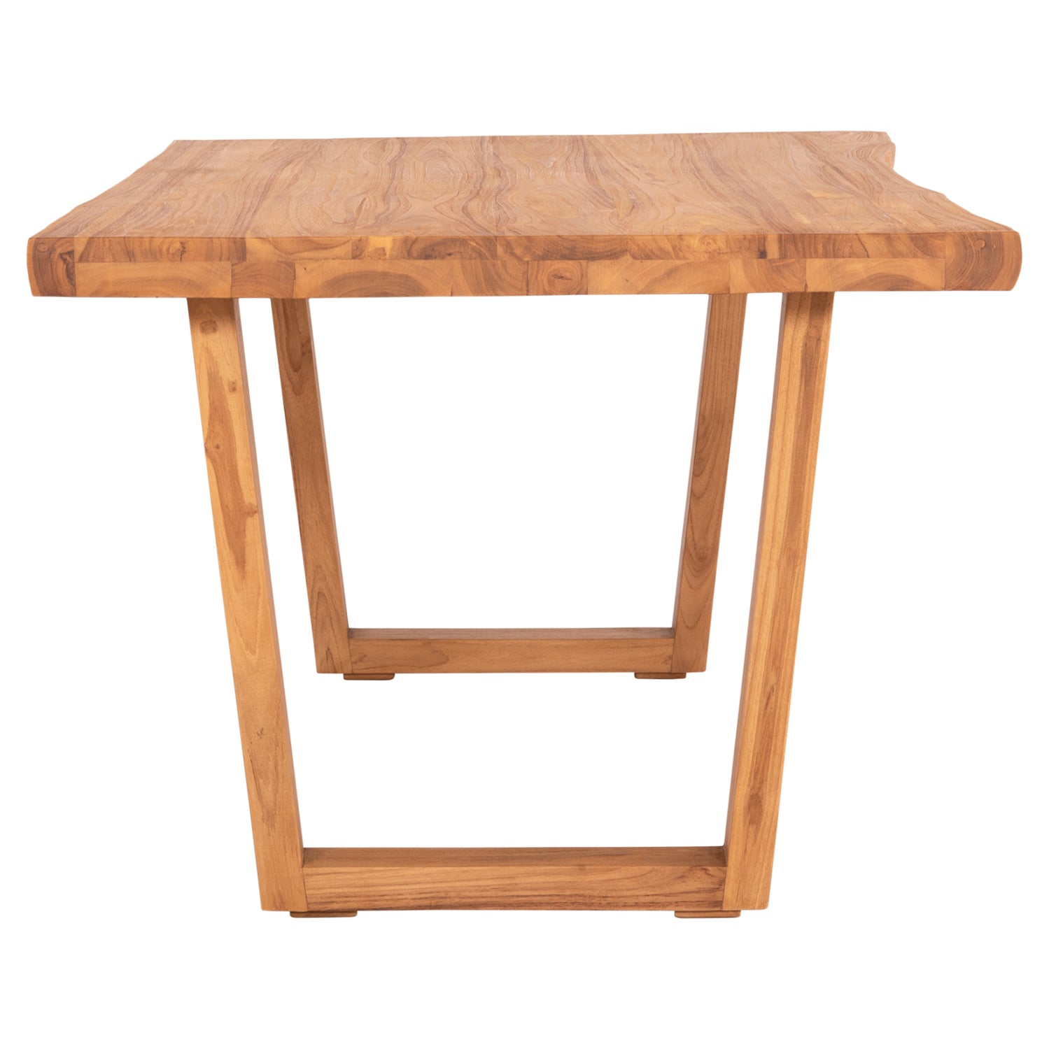 ТРАПЕЗНА МАСА LEOPOLD МАСИВЕН ТИК В ЕСТЕСТВЕН ЦВЯТ 200.5x107x76Hсм.