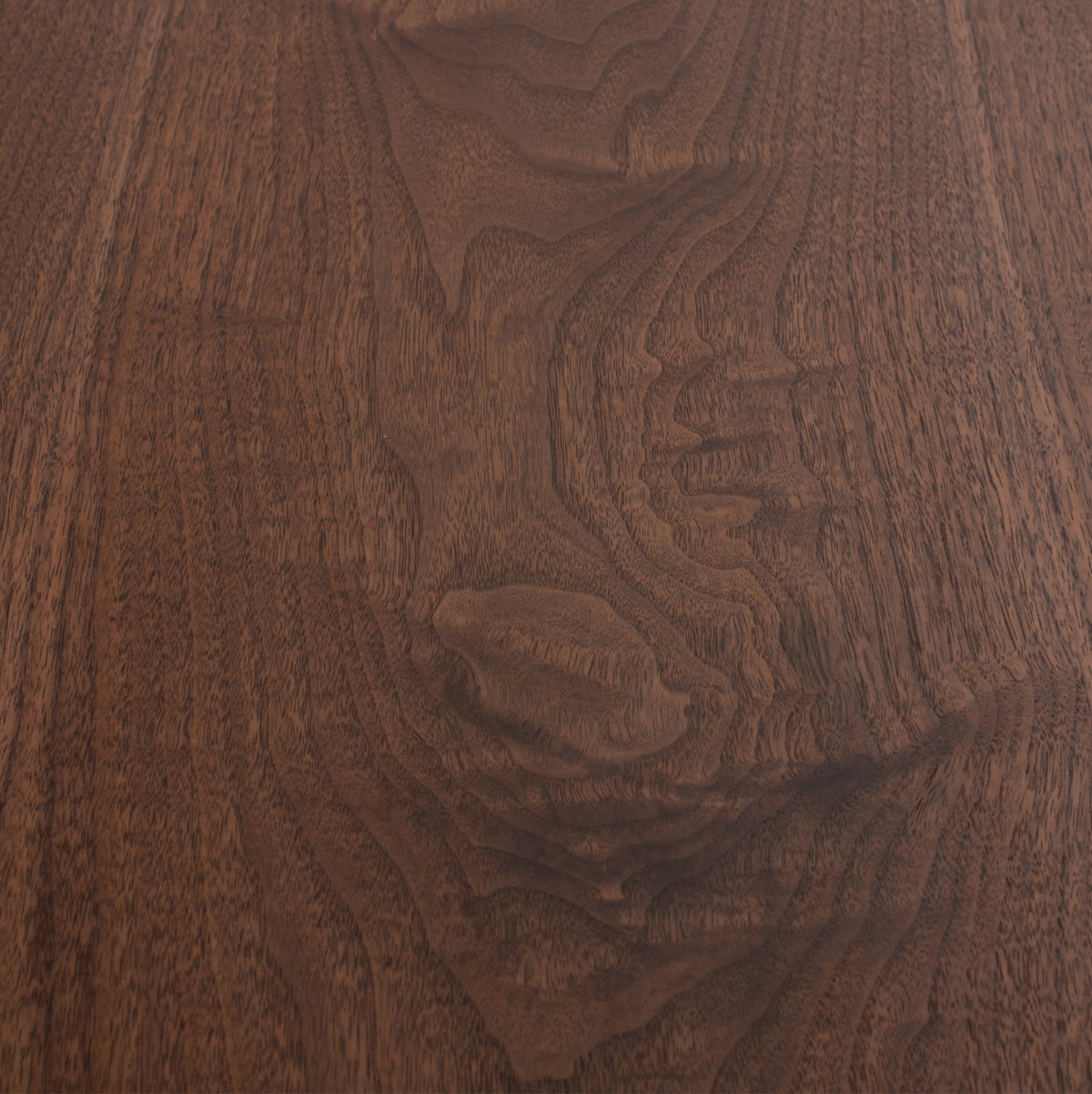 Трапезна маса SARI MDF плот с орехов фурнир рустик стил 180x90x75см
