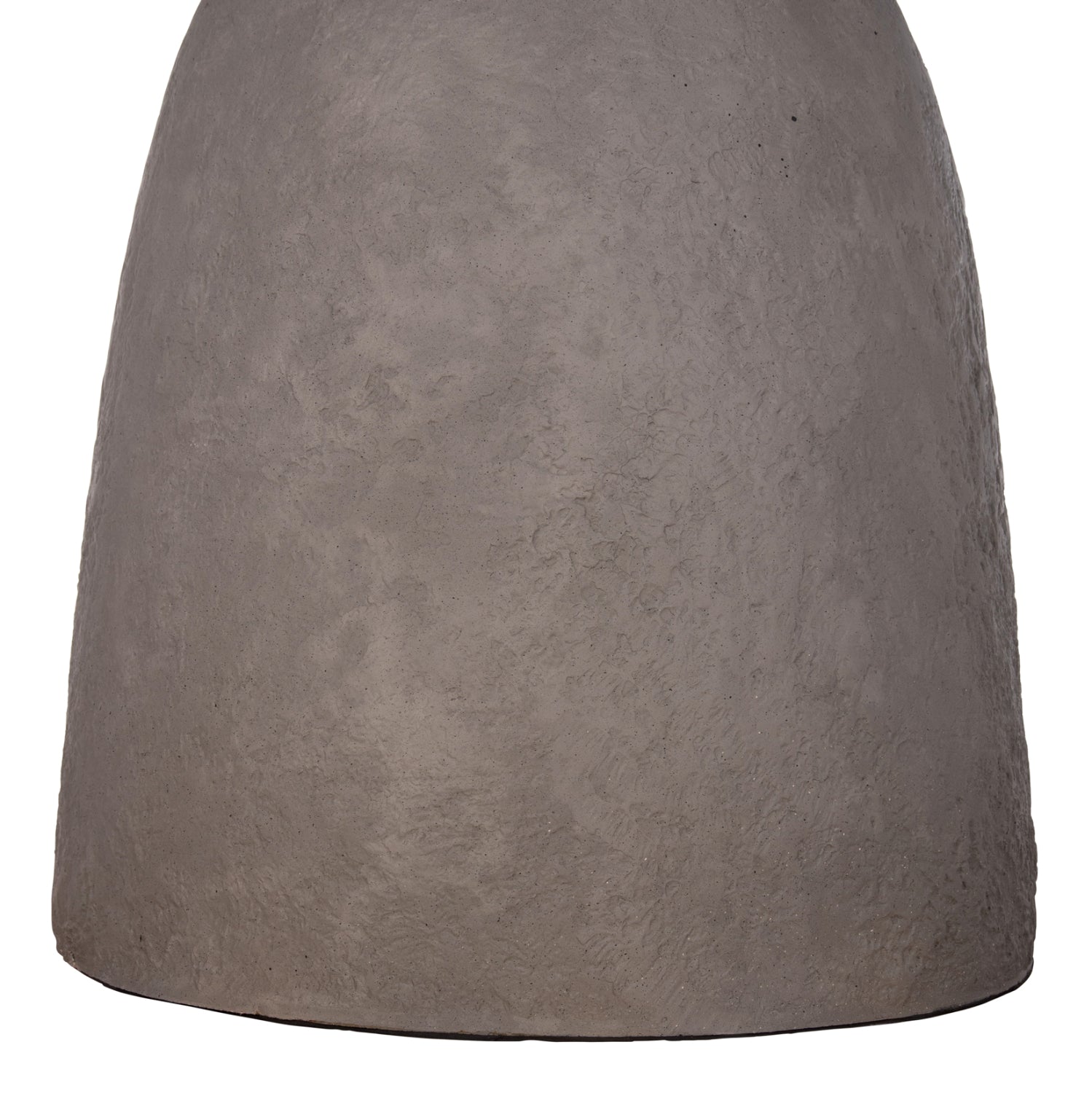 Кръгла трапезна маса SEPPO фиброцимент сив--Φ119,5x75,5см.