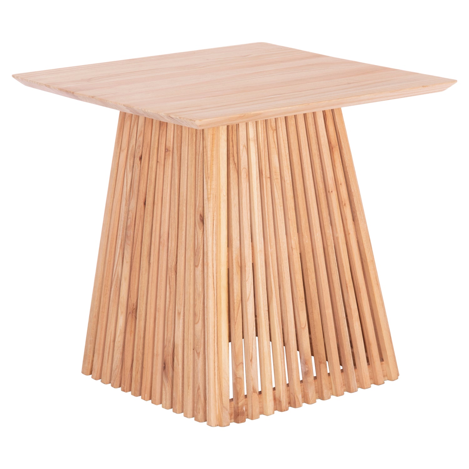 Трапезна квадратна маса FRANTZ масивно дърво минди 80,5x80,5x78,5см