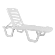 Плажен шезлонг Пластмасов Регулируем Relax 70x190x36см