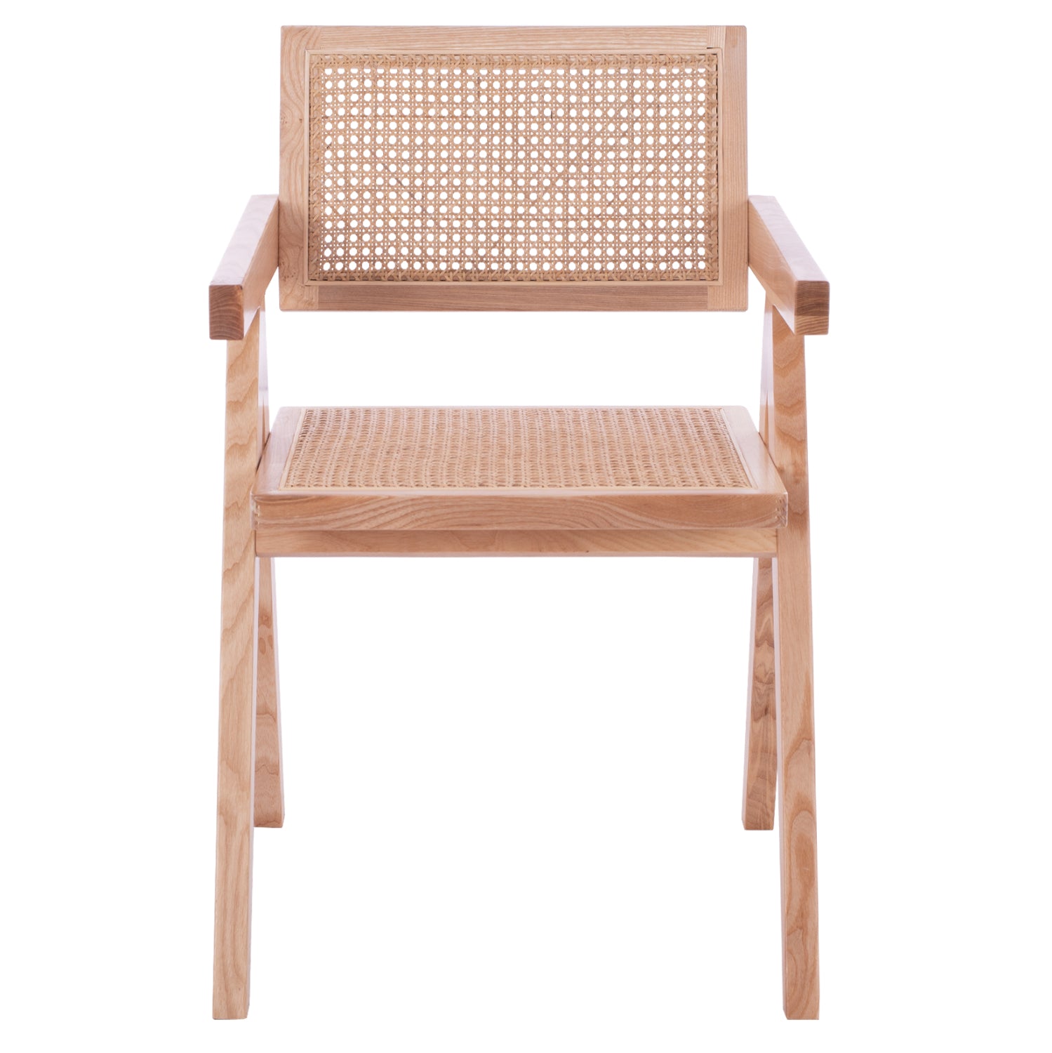 Дървен стол BLAIRE с подлакътници 52x50x80Y см.
