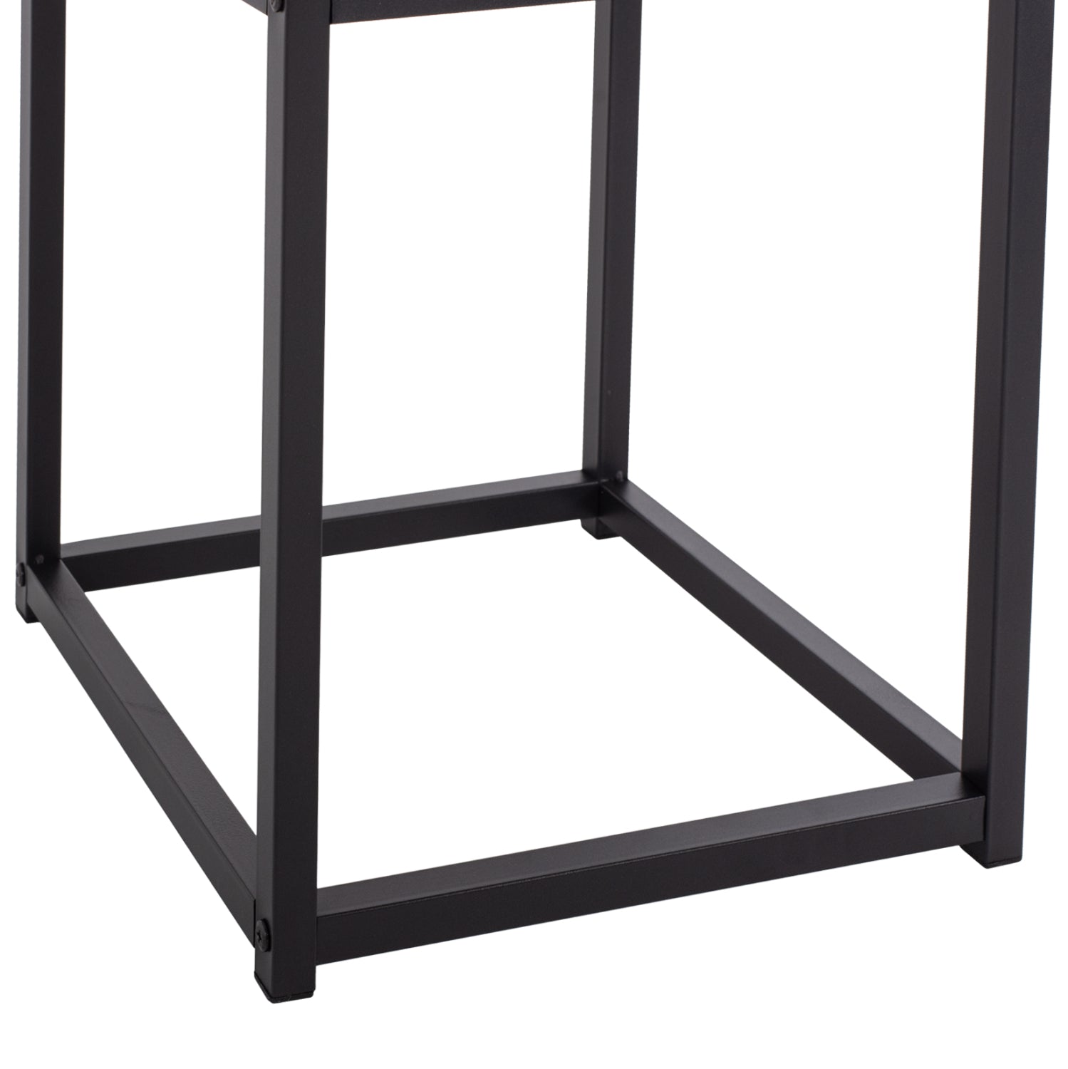 Странични маси Grelay комплект 2 бр MDF и метал 45x45x50Hсм.